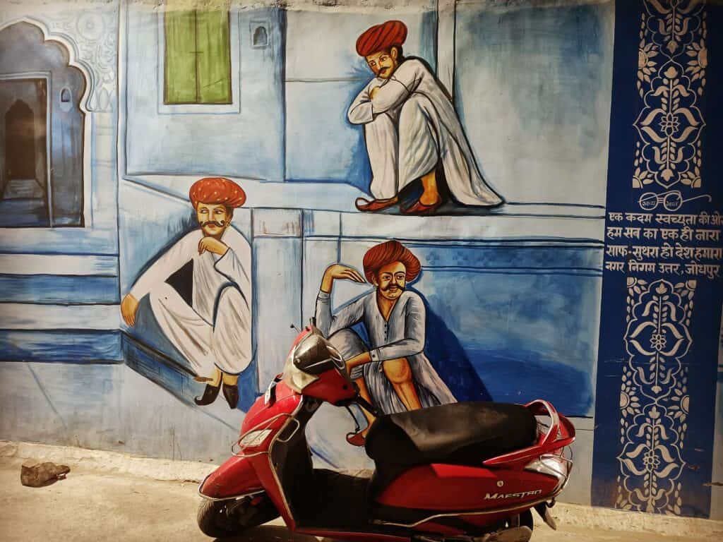 24 hours Jodhpur itinerary murals of old city