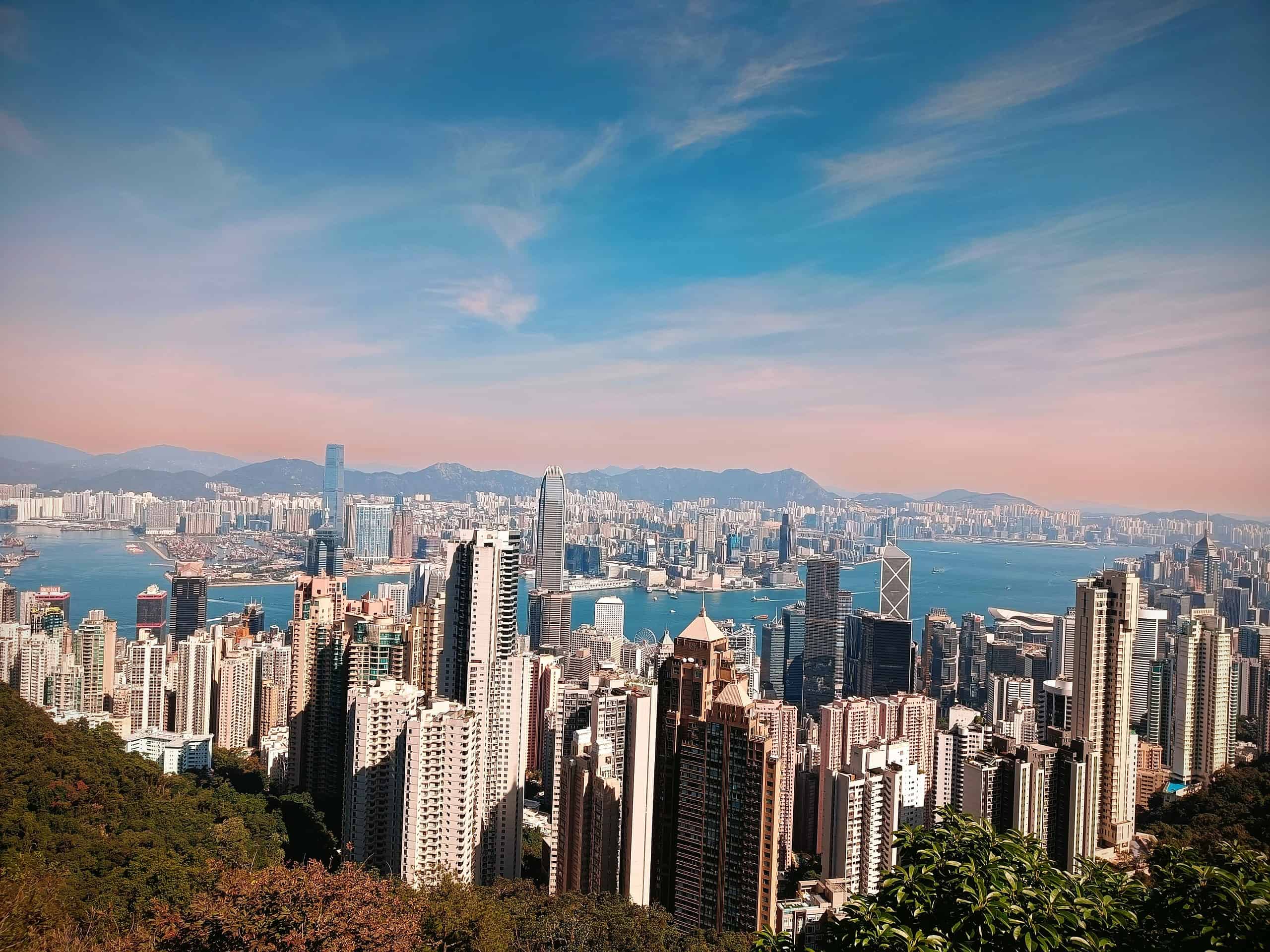 Four days in Hong Kong solo | Itinerary | featured image | Victoria Harbour View from the Peak