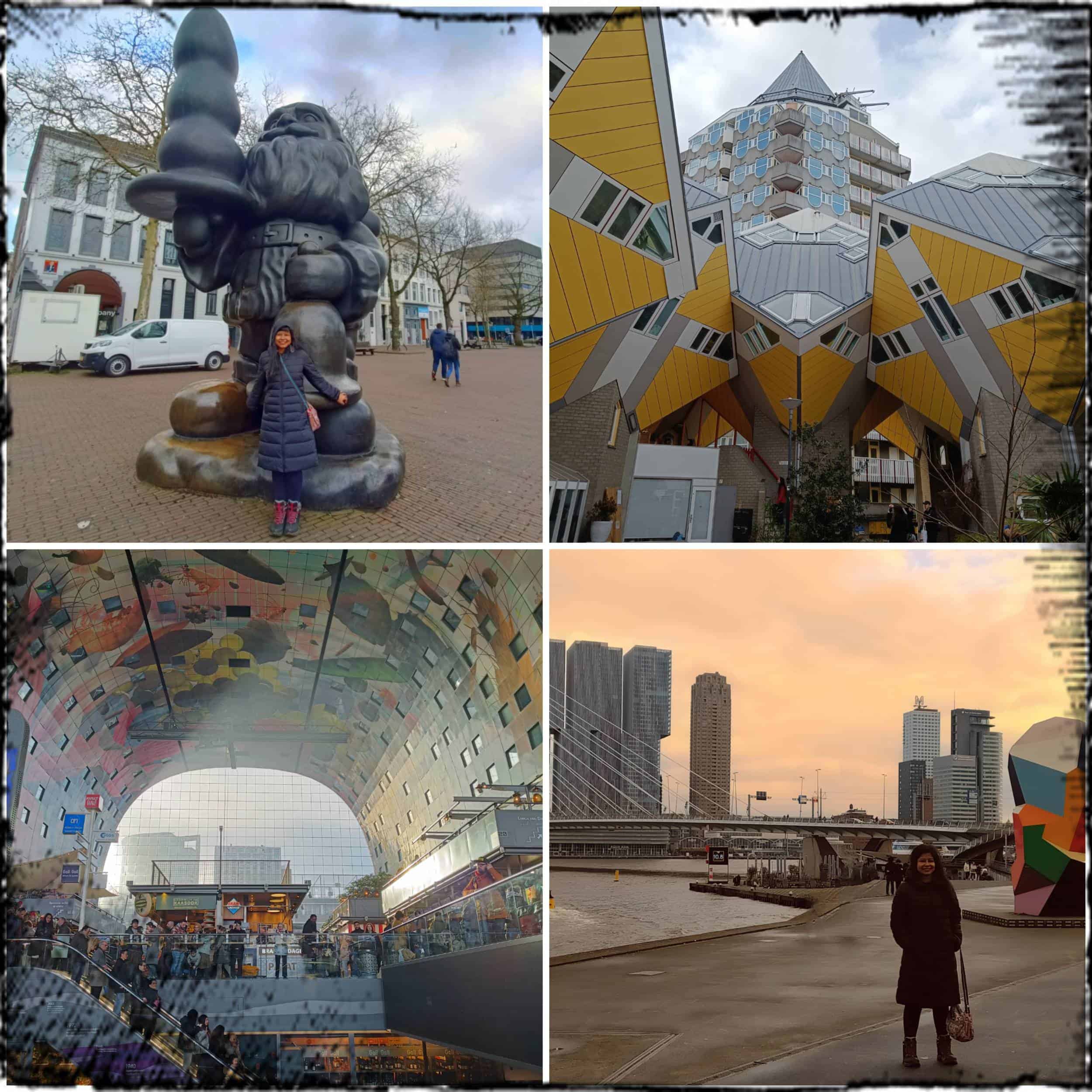 Blog about A 3 Day Efficient Itinerary for the Netherlands | Rotterdam cityscape