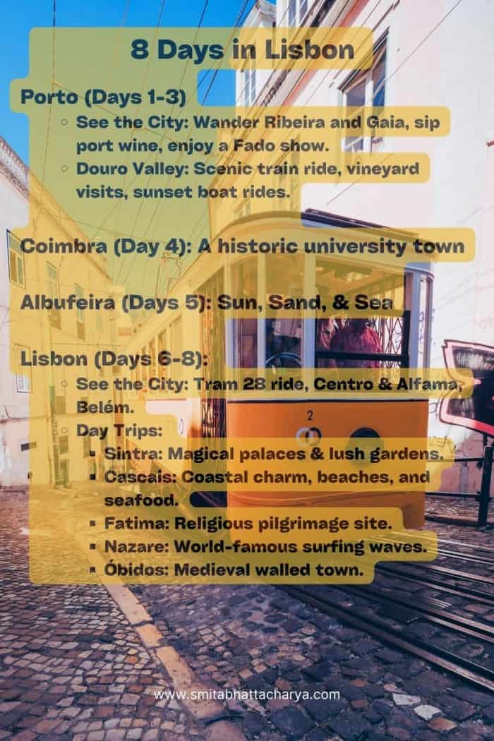 Portugal in 8 Days | Porto, Lisbon, Albufeira, Coimbra